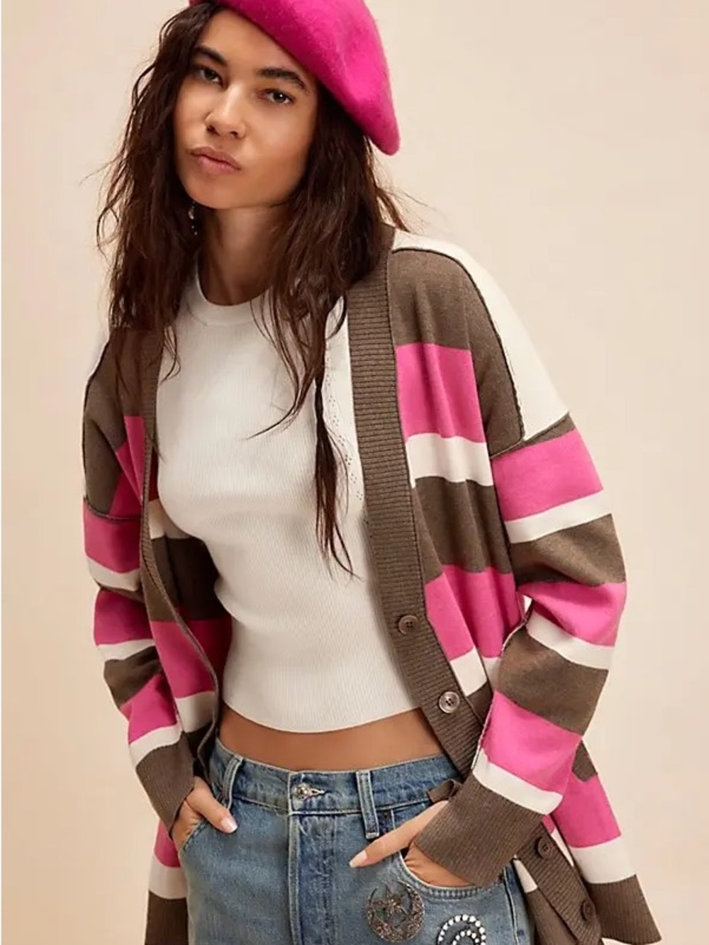 Free people League of her own aurora pine cone color combo size xs